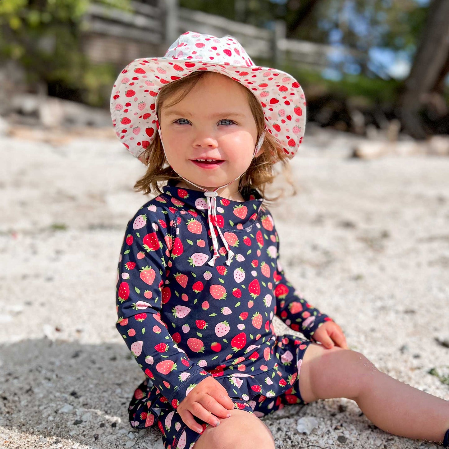 Jan & Jul Strawberry | Cotton Floppy Hat