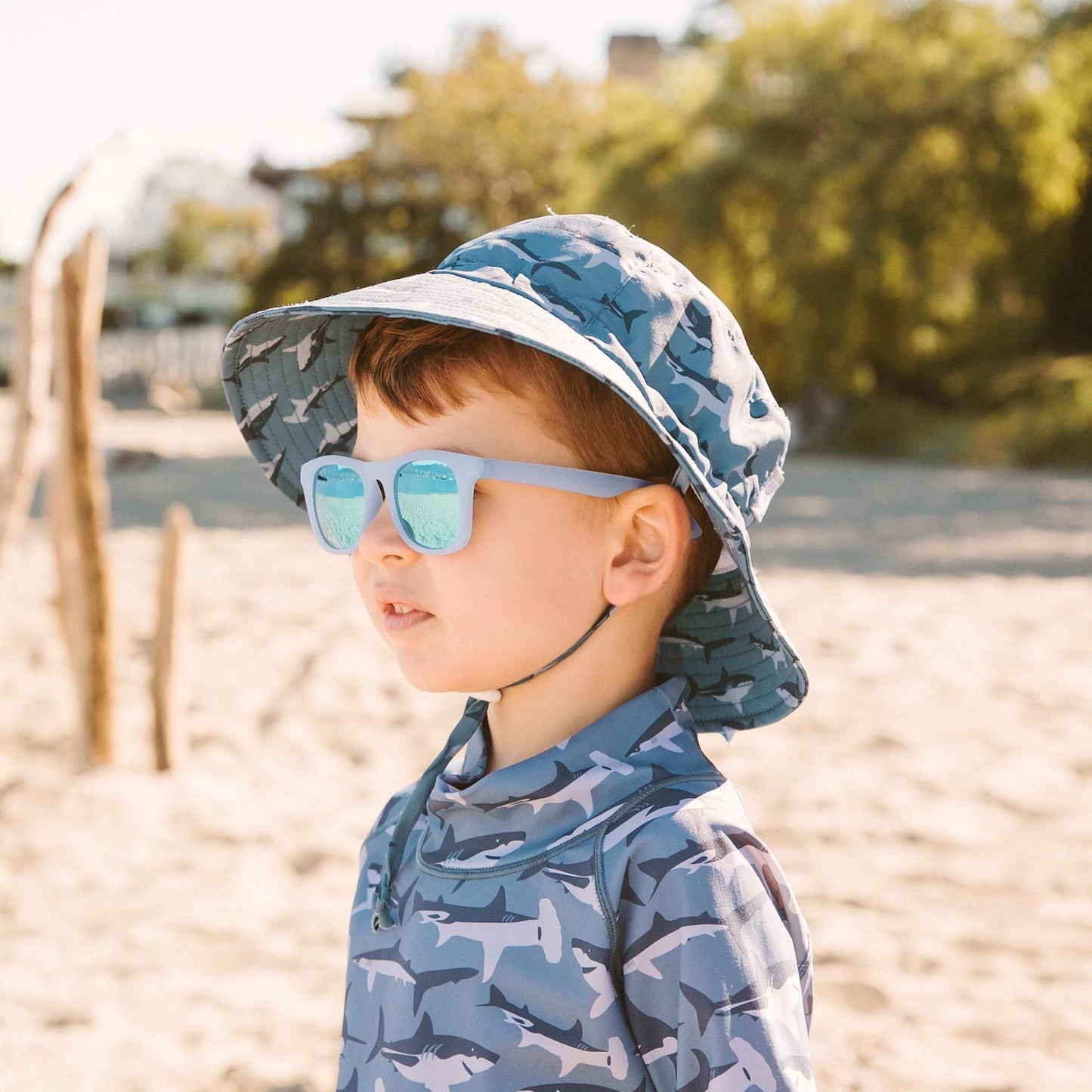 Jan & Jul Urban Xplorer Sunglasses White Aurora
