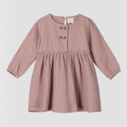 Ettie & H - Mirren Dress - Rose Gauze