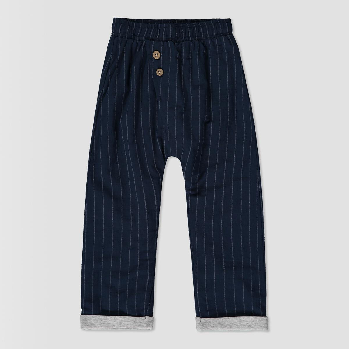 Ettie & H - Kensa Pants - Navy Stripe