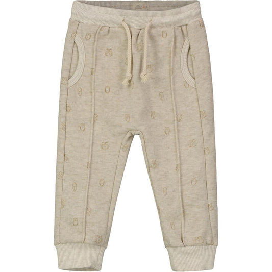 Ettie & H - Jona Pants - Oatmeal Owls