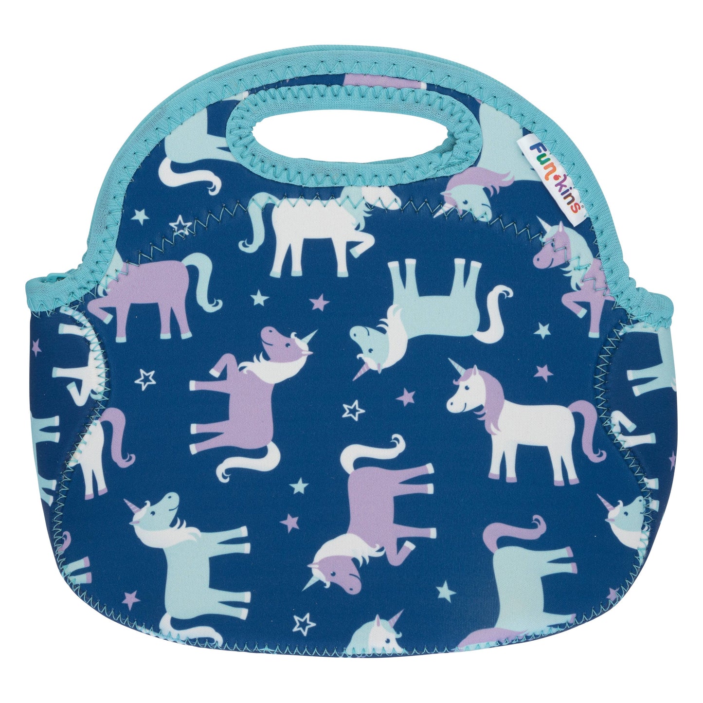 My Funkins - Small, Machine Washable Lunch Bag for Kids - Unicorns