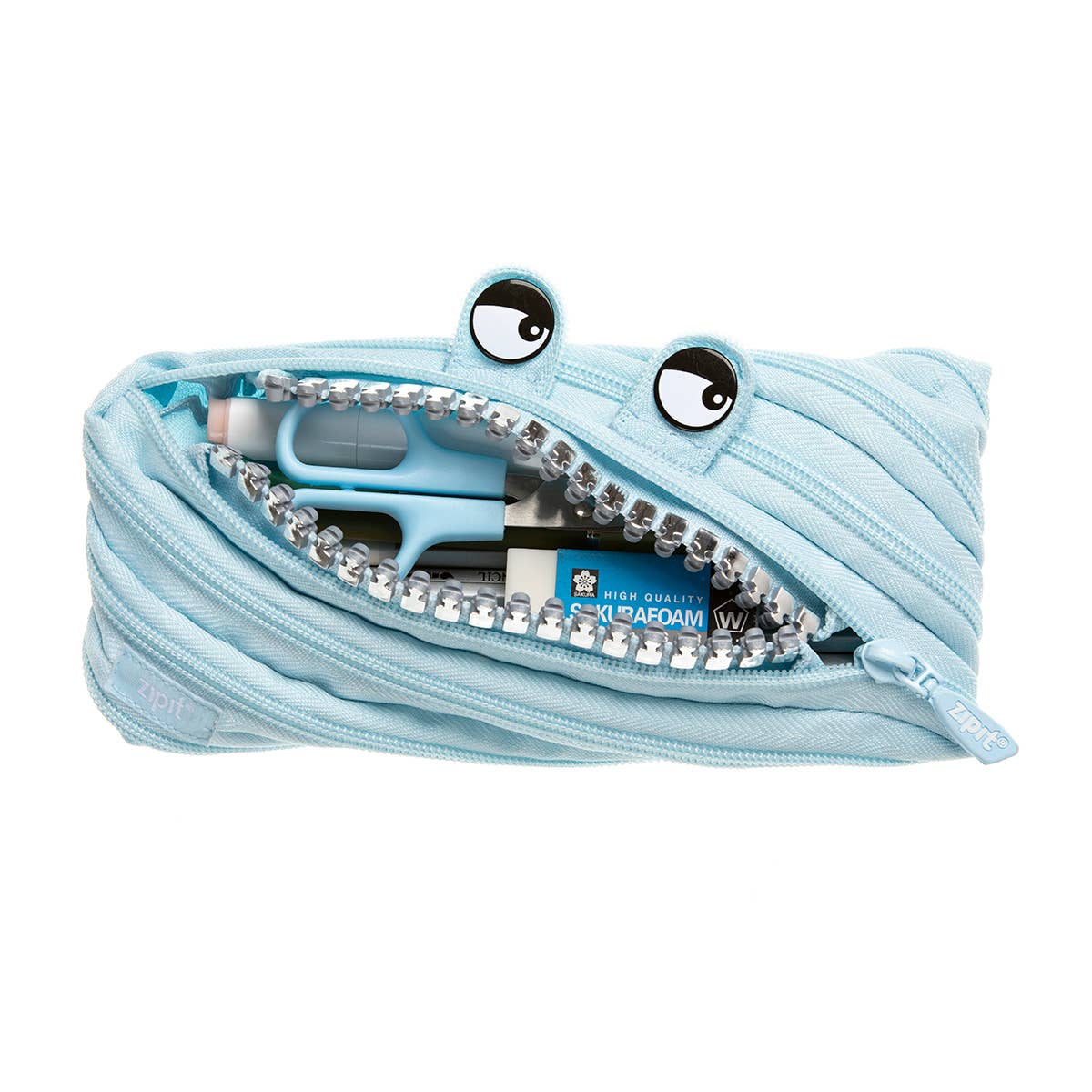 ZIPIT - ZIPIT Grillz Monster Pencil Case, Blue