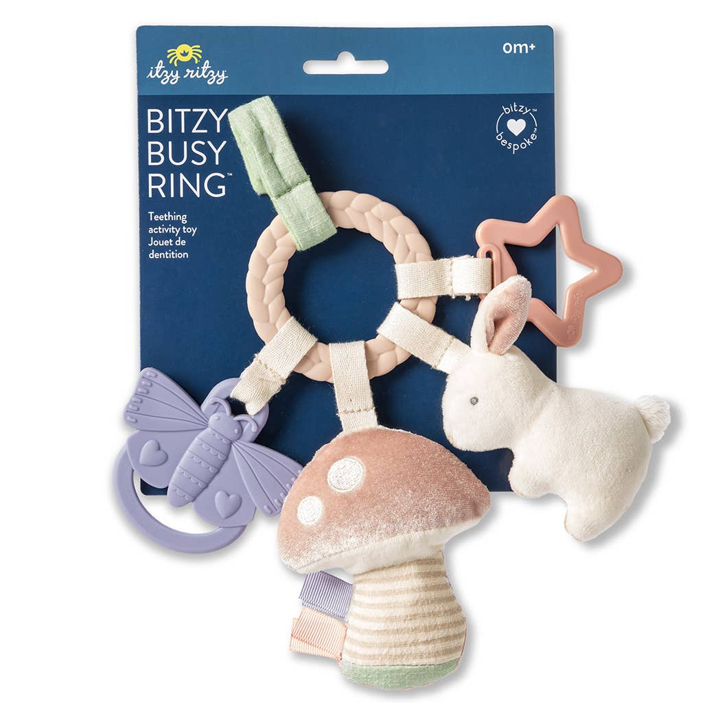 Itzy Ritzy - *NEW OPTION* Bitzy Busy Ring™ Teething Activity Toy: Rainbow