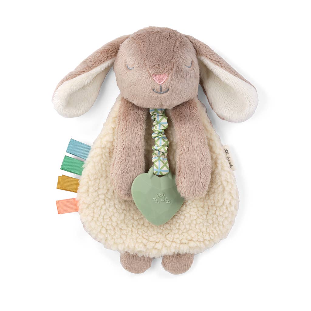 Itzy Ritzy - *NEW* Taupe Bunny Itzy Friends Lovey™ Plush