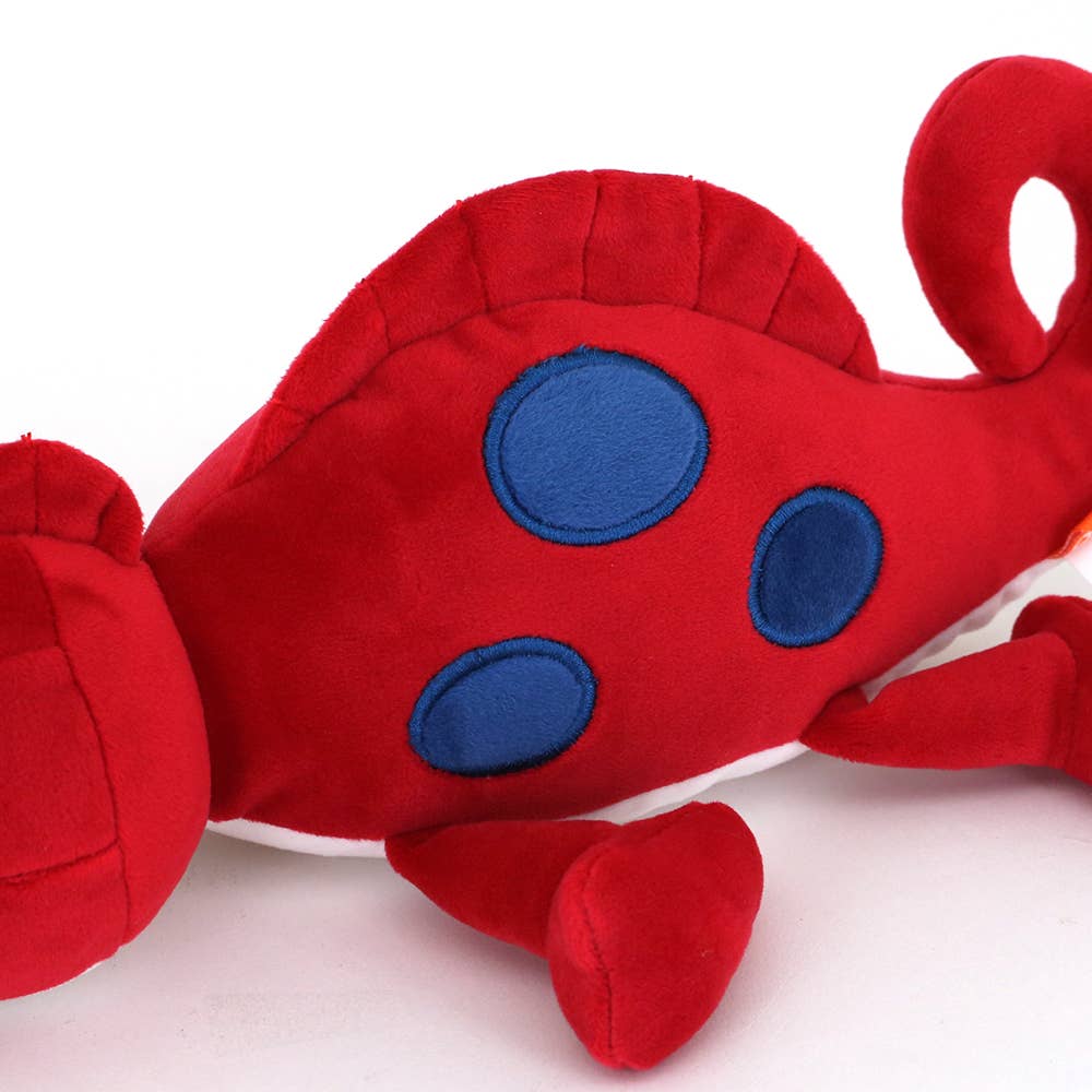 Orange Toys - Red Chameleon Plush 30cm