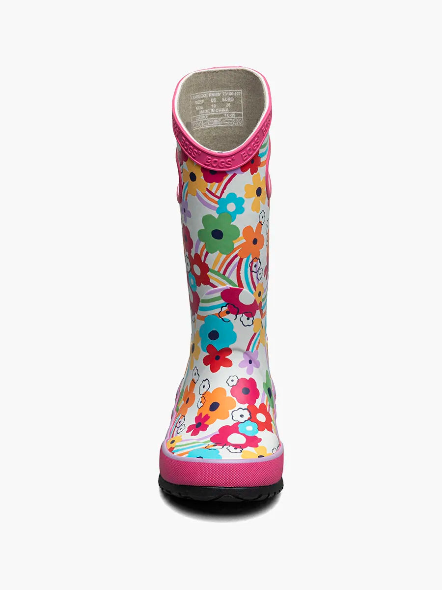 Bogs Rainboot Rainbow Flower