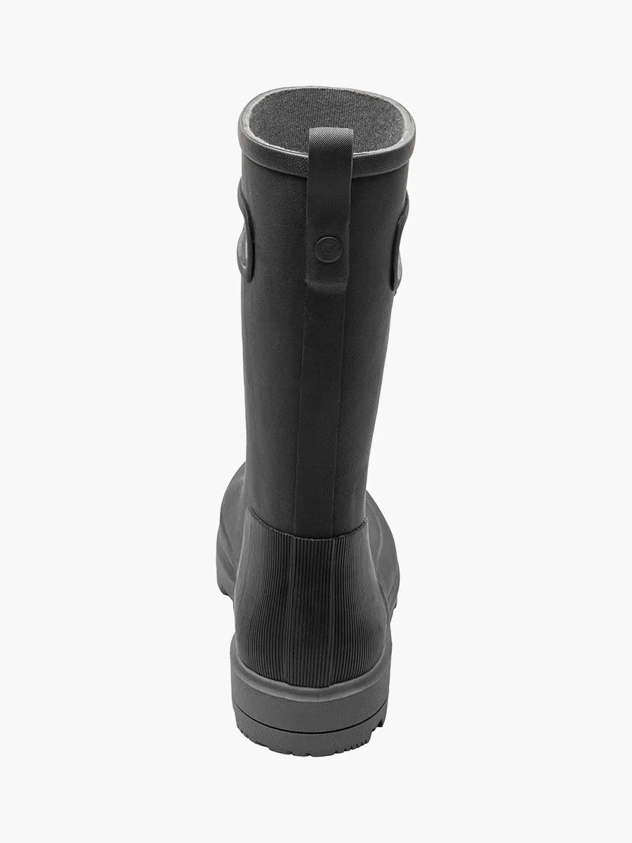 Bogs Holly Jr Tall Kids' Rain Boot Black