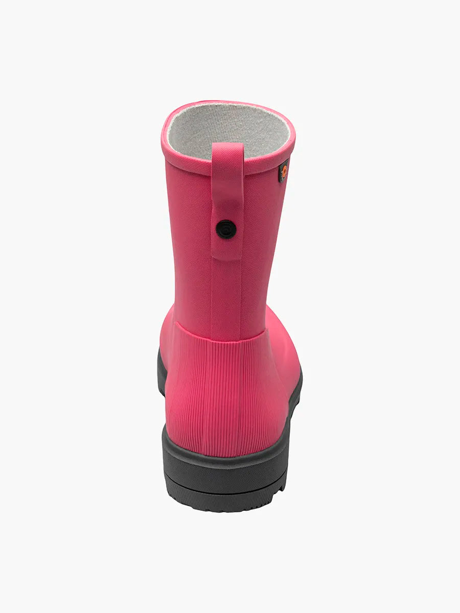 Bogs Holly Jr Mid Kids' Rain Boot Pink