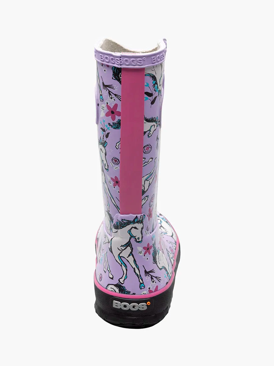 Bogs Rainboot Unicorn Lavender