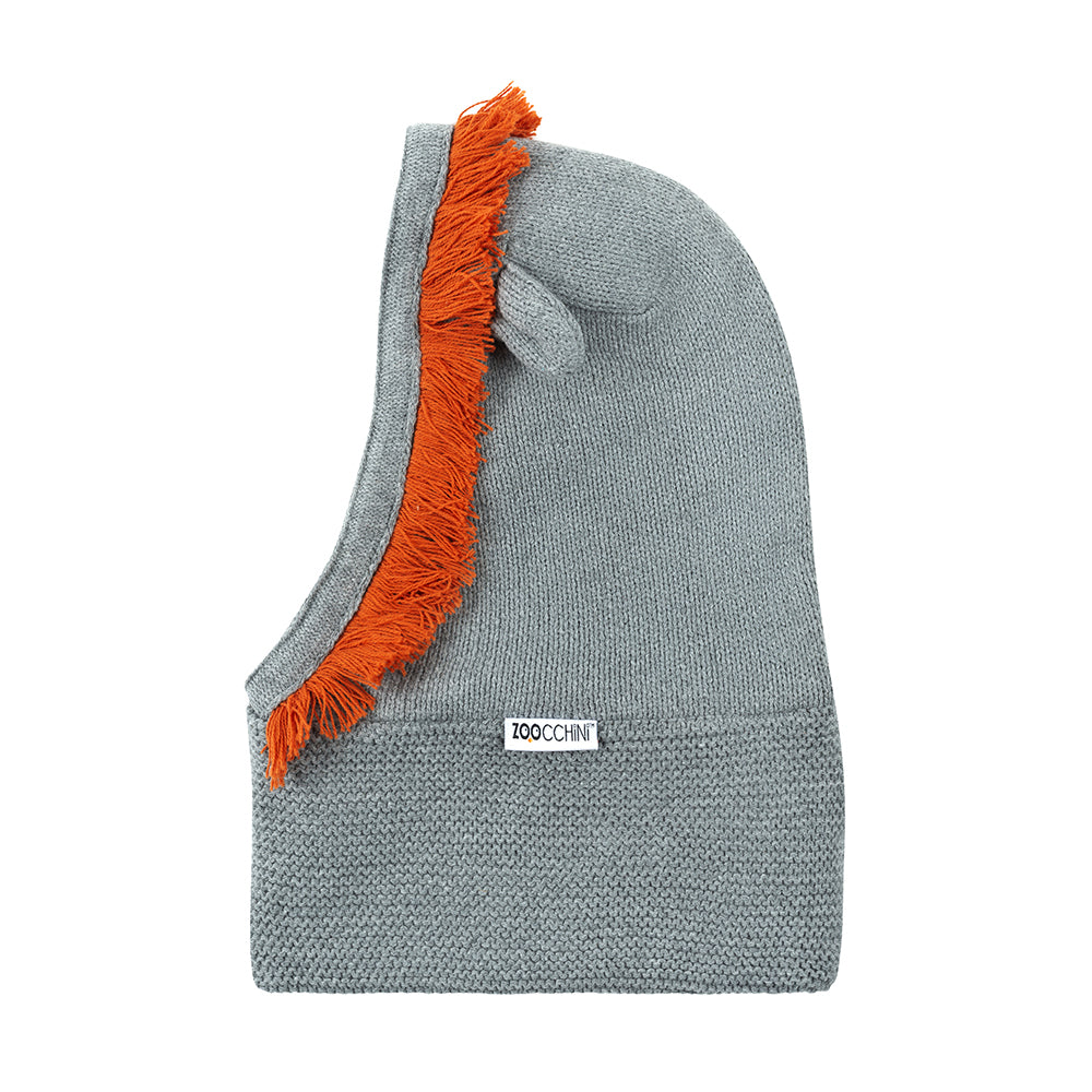 ZOOCCHINI - Baby Toddler Knit Balaclava Hat - Leo the Lion