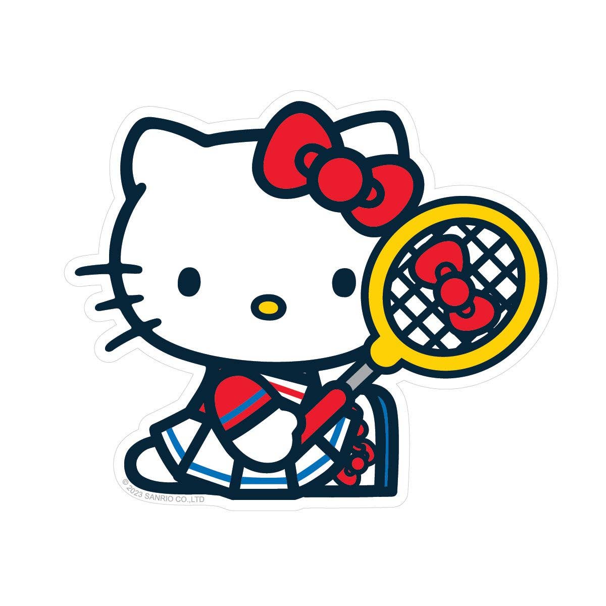 Pipsticks - Hello Kitty Tennis Pro Vinyl Sticker