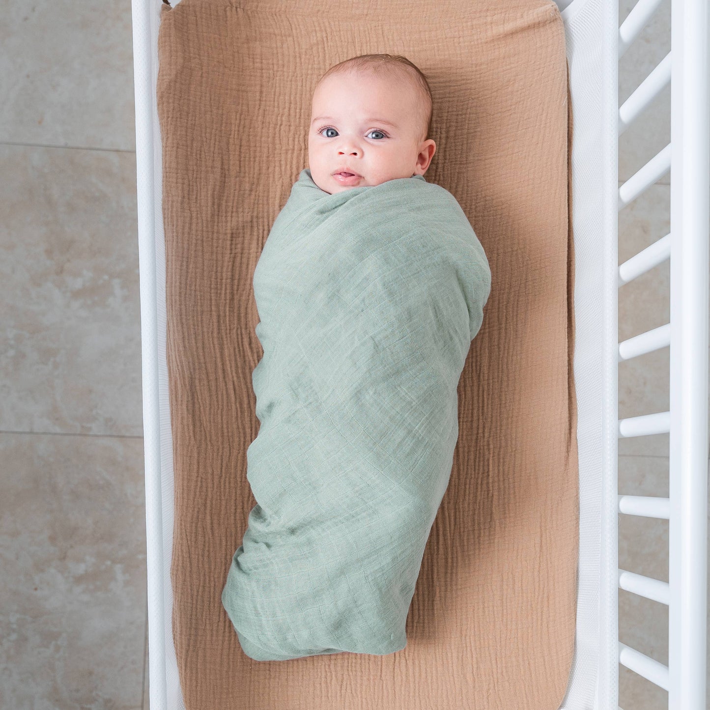 Comfy Cubs - Baby Muslin Swaddle Blankets,  Pack Of 1 & 2 By Comfy Cubs: Pack Of 1 / Blush Sun