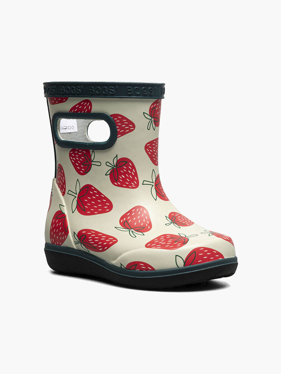 Bogs Skipper II Kids' Rain Boot Strawberries