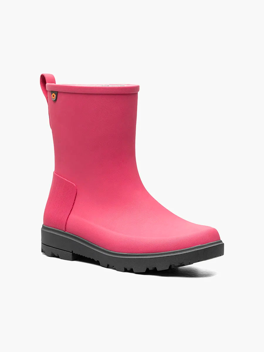 Bogs Holly Jr Mid Kids' Rain Boot Pink