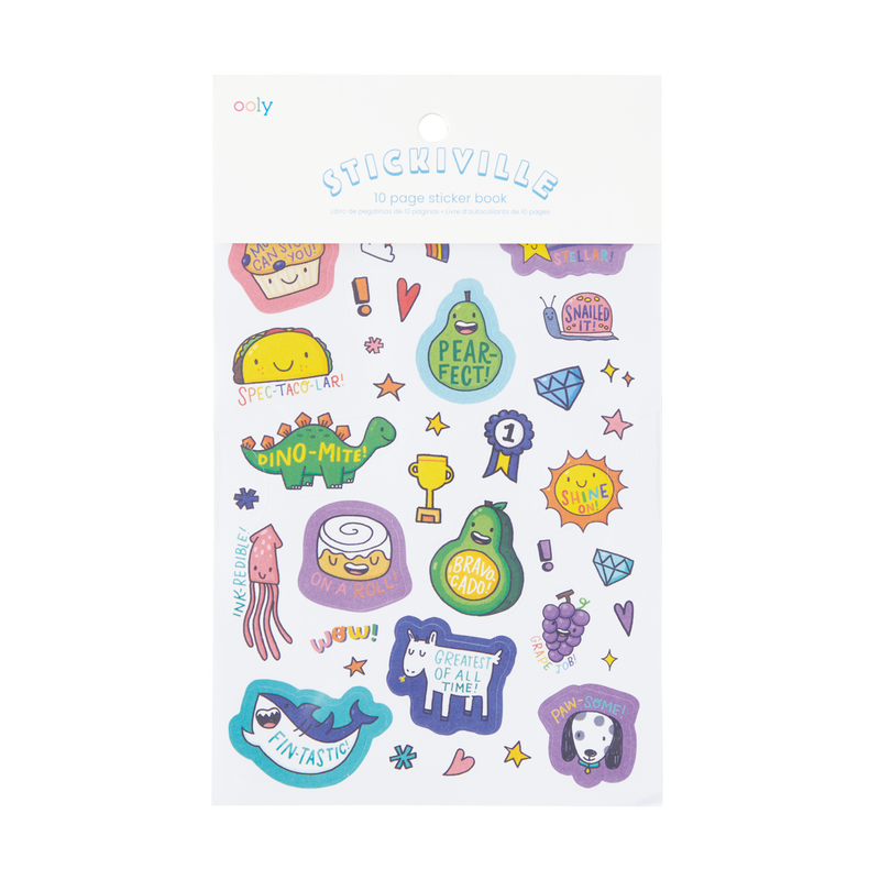 OOLY Stickiville Sticker Sheets