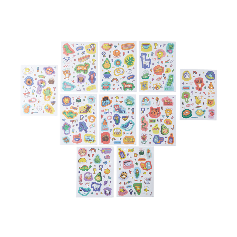 OOLY Stickiville Sticker Sheets