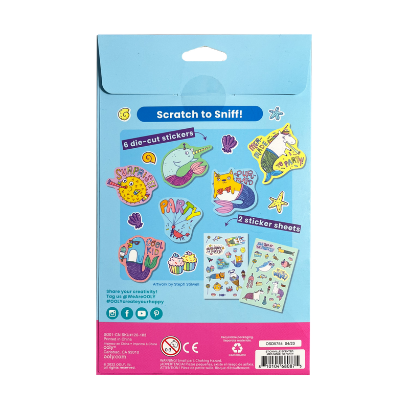 OOLY Stickiville Scented Stickers