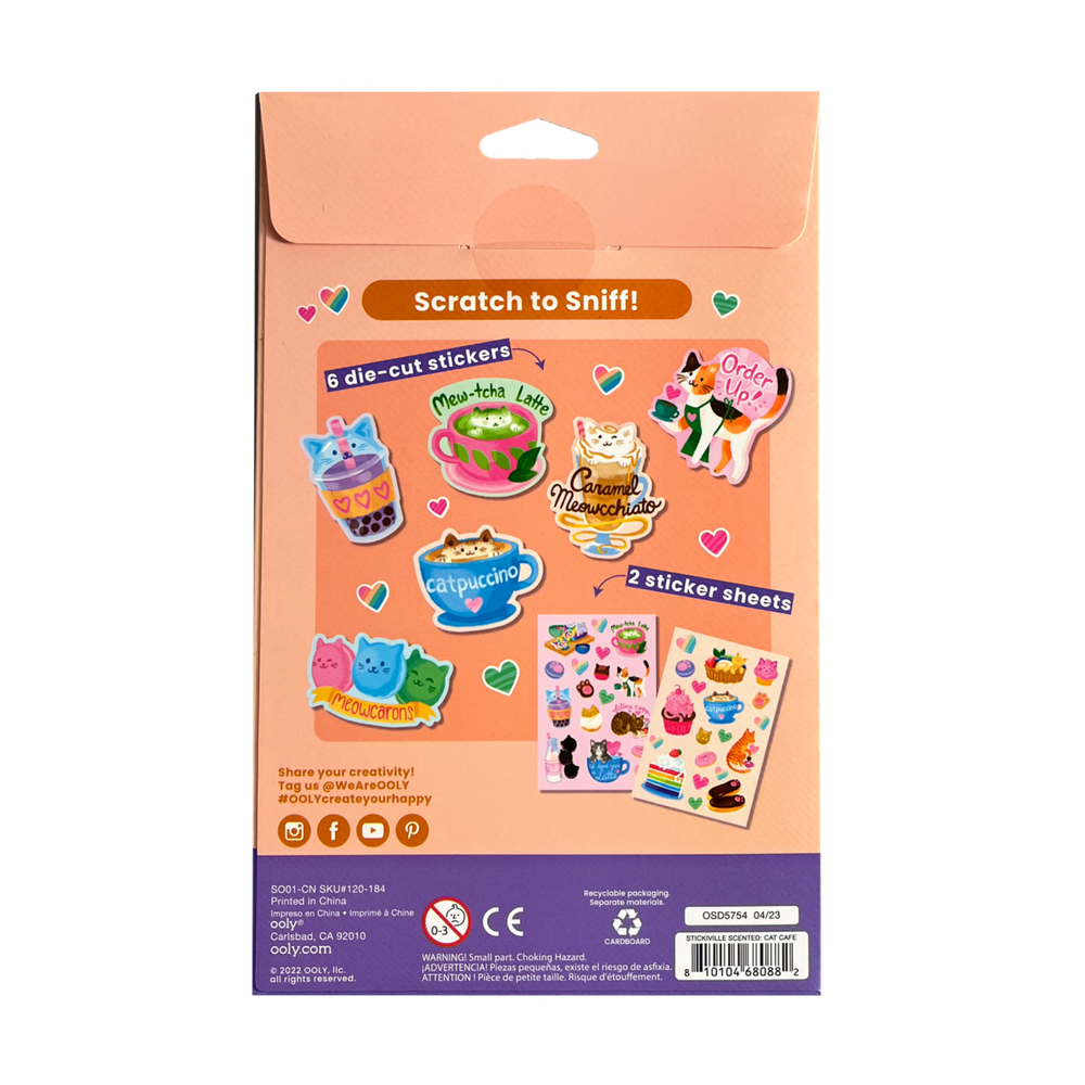 OOLY Stickiville Scented Stickers