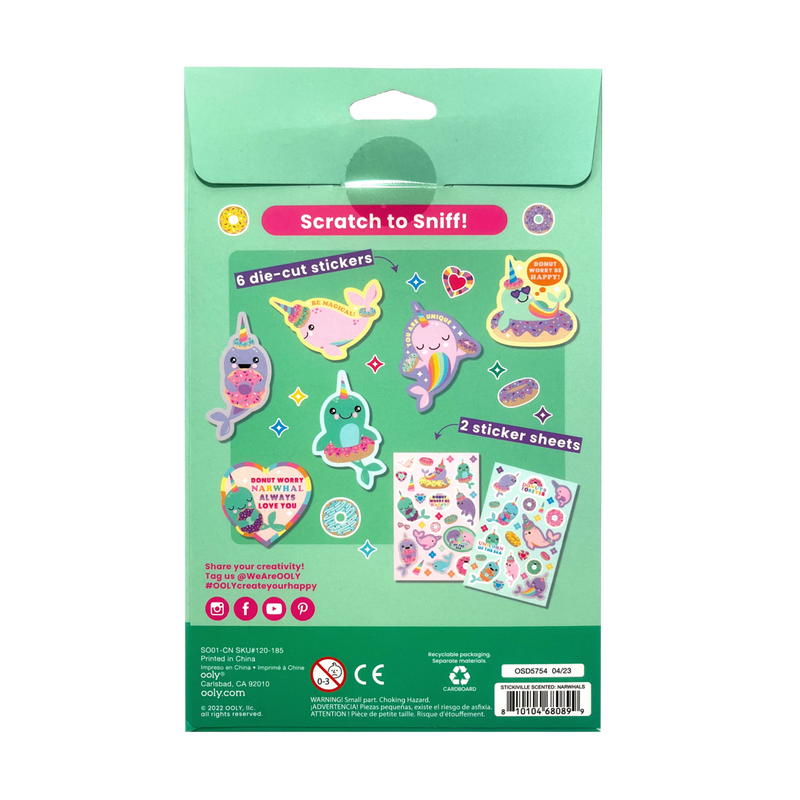 OOLY Stickiville Scented Stickers