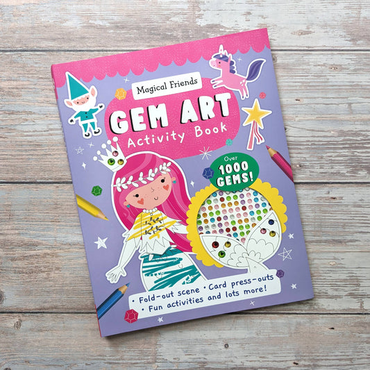 Robert Frederick  - Gem Art Activity Book - Magical Friends