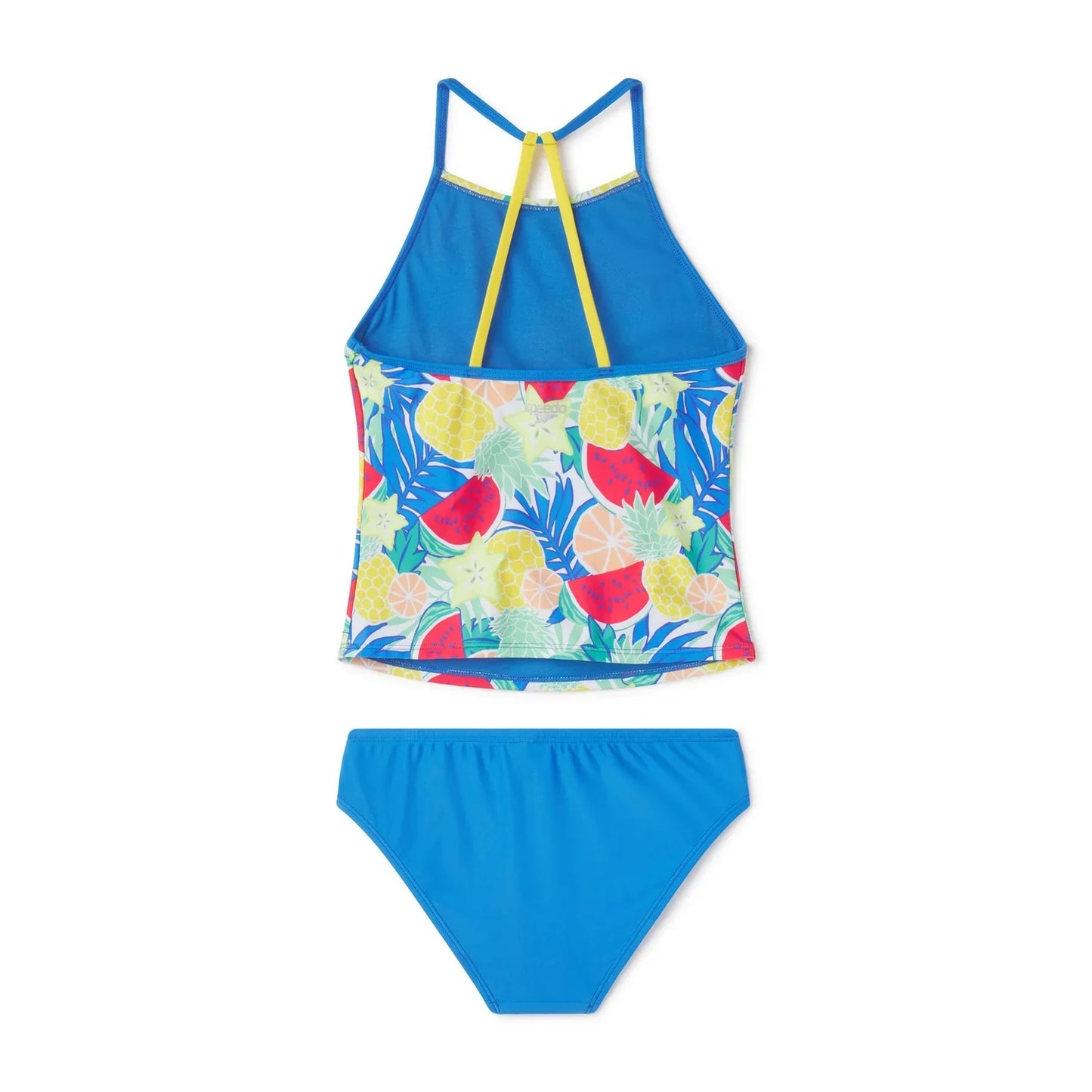 Speedo Print High Neck Tankini Set