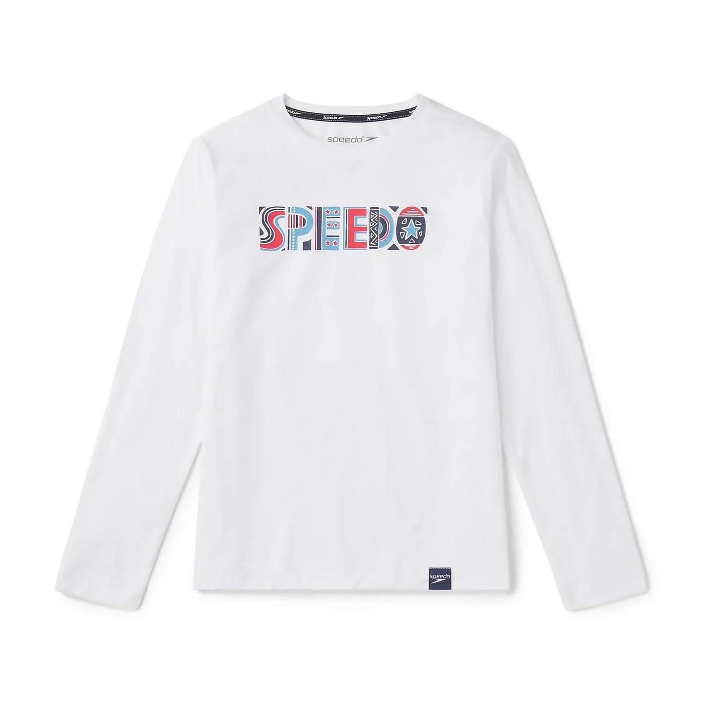 Speedo Long Sleeve Graphic Swim Shirt