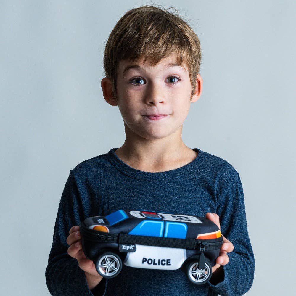 ZIPIT - ZIPIT Truck Pencil Box: Police Car