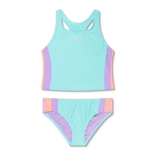 Speedo Colorblock Tankini Set