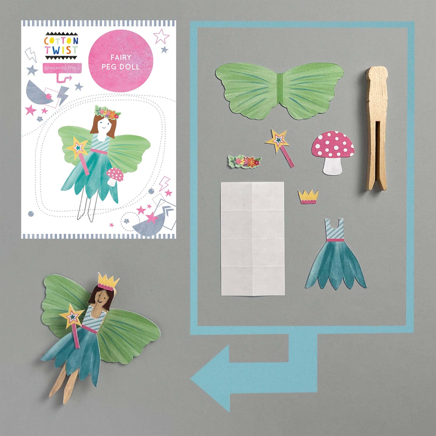 Cotton Twist: Make Your Own Fairy Peg Doll