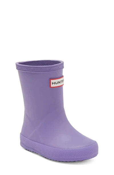 Hunter Kids First Classic Boot Matte Purple