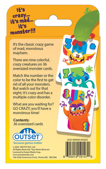 Outset - Crazy 8's Card Game