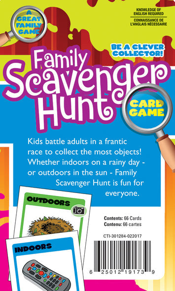 Outset - Family Scavenger Hunt Card Game