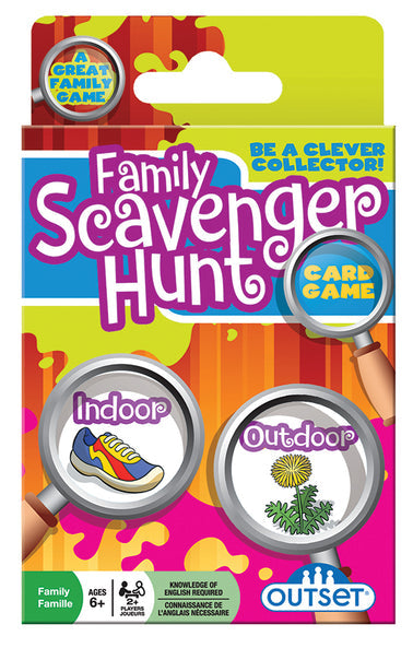 Outset - Family Scavenger Hunt Card Game