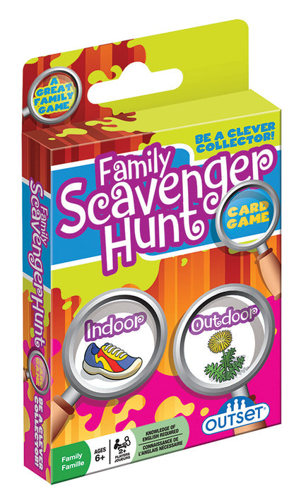 Outset - Family Scavenger Hunt Card Game