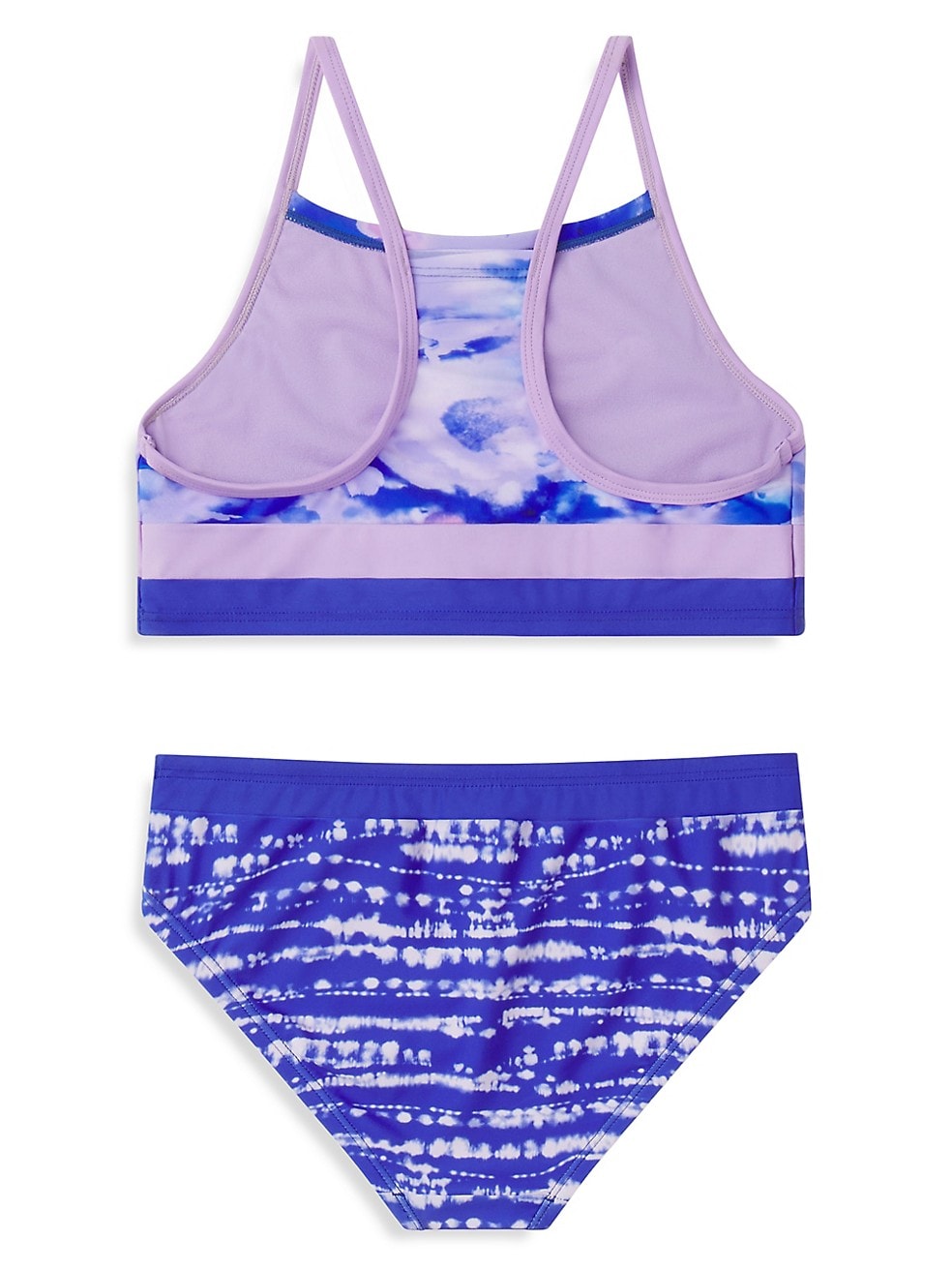 Speedo Print Block Tankini Set