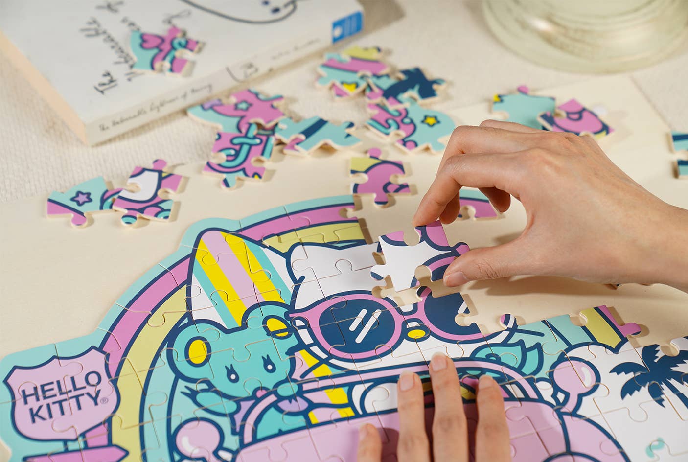 Hands Craft - Hello Kitty Wooden Jigsaw Puzzle: Kawaii