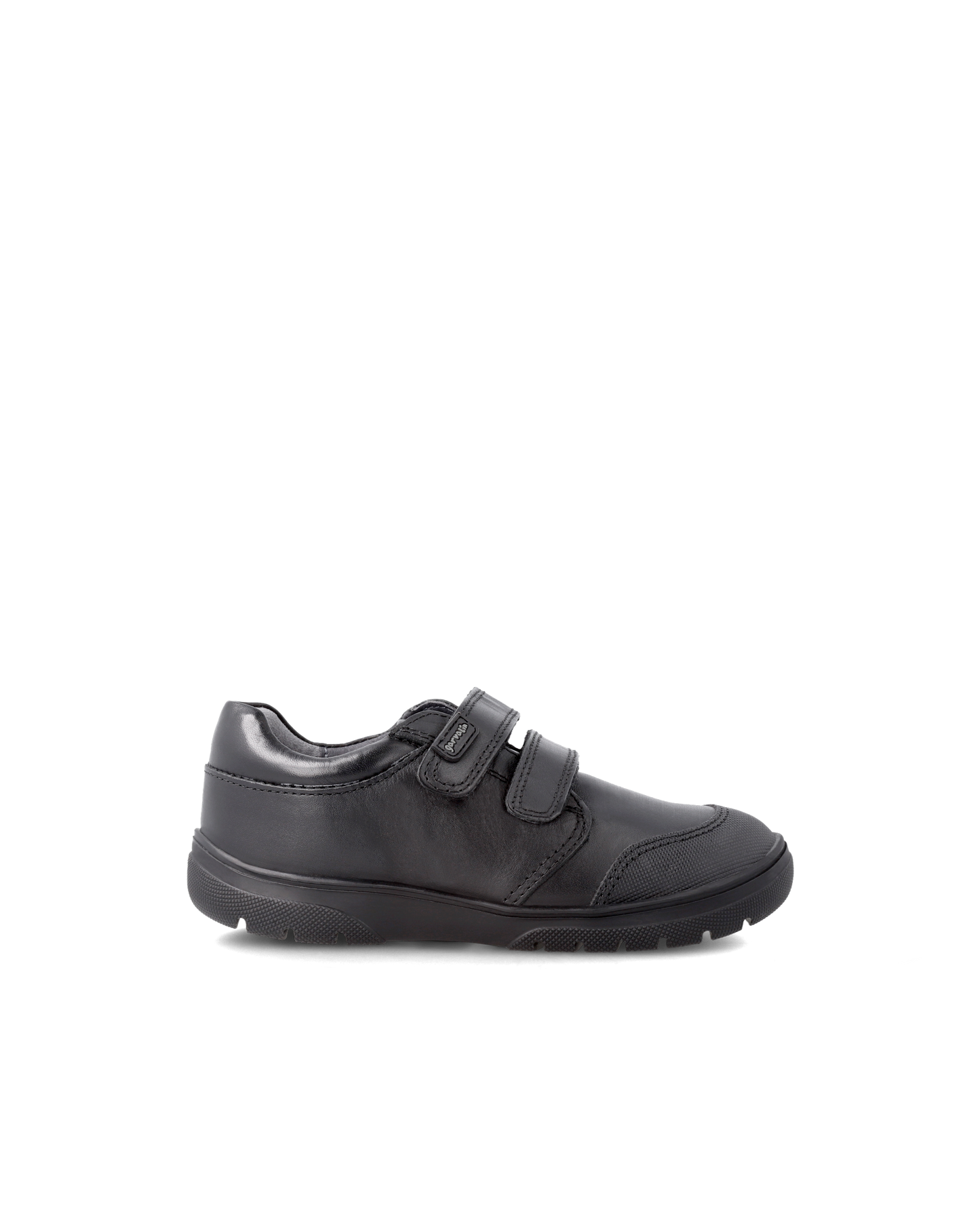 Garvalin Black School Shoes