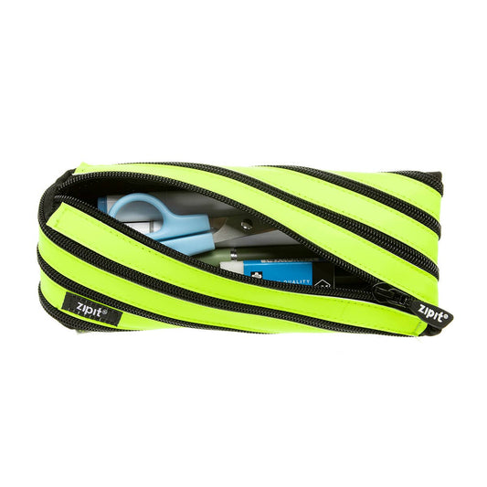 ZIPIT - ZIPIT Neon Pencil Case, Yellow