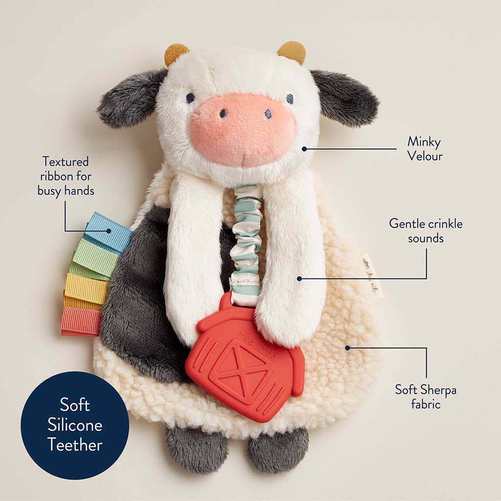 Itzy Ritzy - *NEW* Cow Itzy Friends Lovey™ Plush