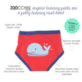 Zoocchini - Organic Cotton 3 Piece Potty Training Pants - Ocean Friend Boy