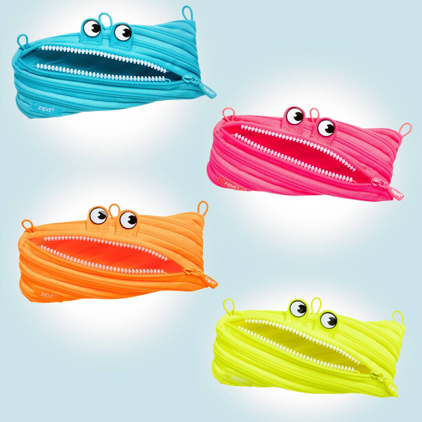 ZIPIT - ZIPIT Neon Monster Pouches