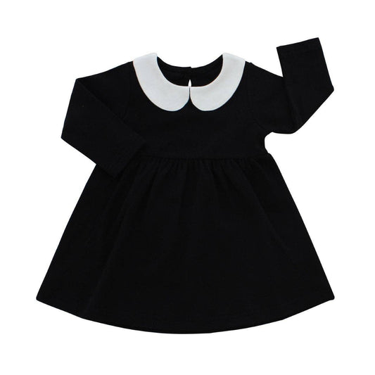 Metallimonsters - Wednesday Long Sleeve Girls Dress