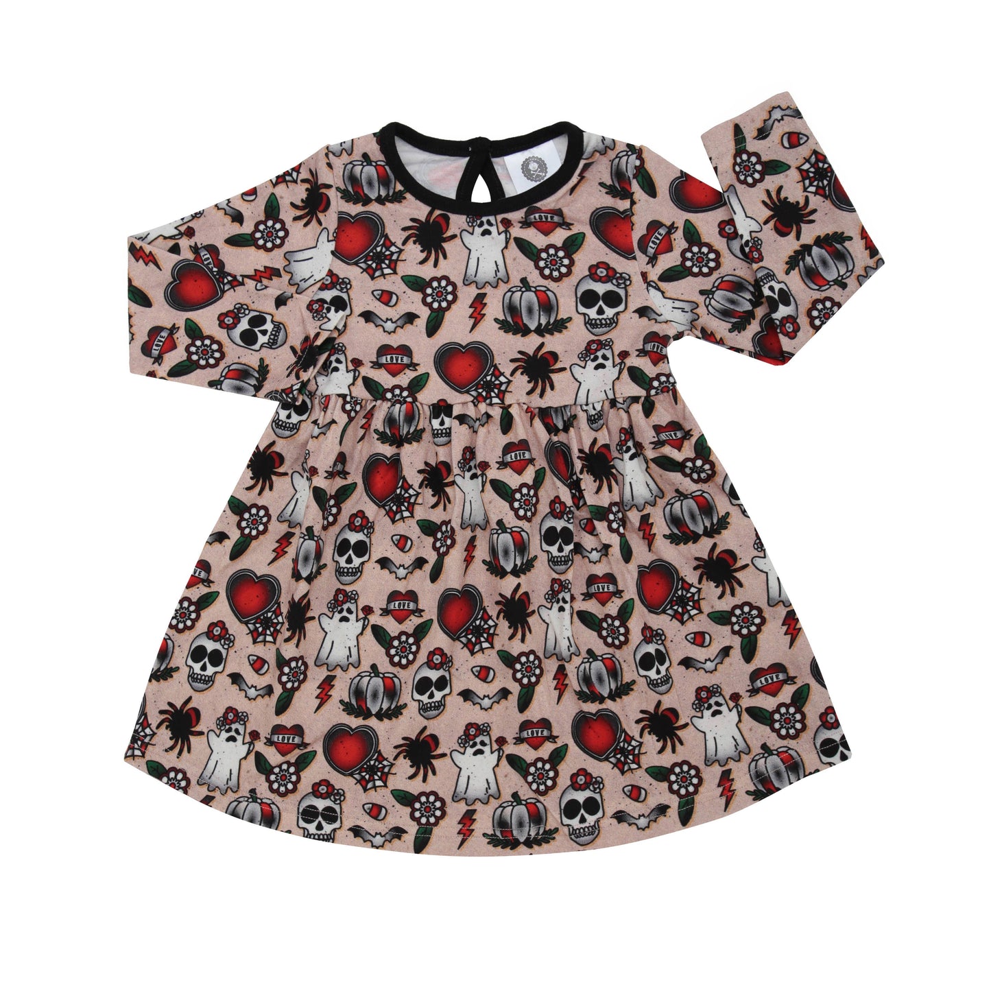 Metallimonsters - Halloween flash girls dress