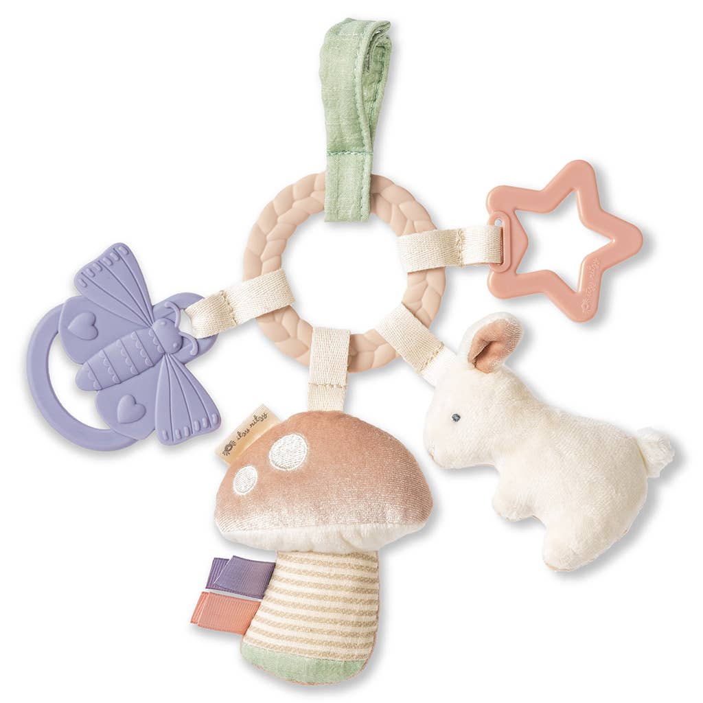 Itzy Ritzy - *NEW OPTION* Bitzy Busy Ring™ Teething Activity Toy: Rainbow