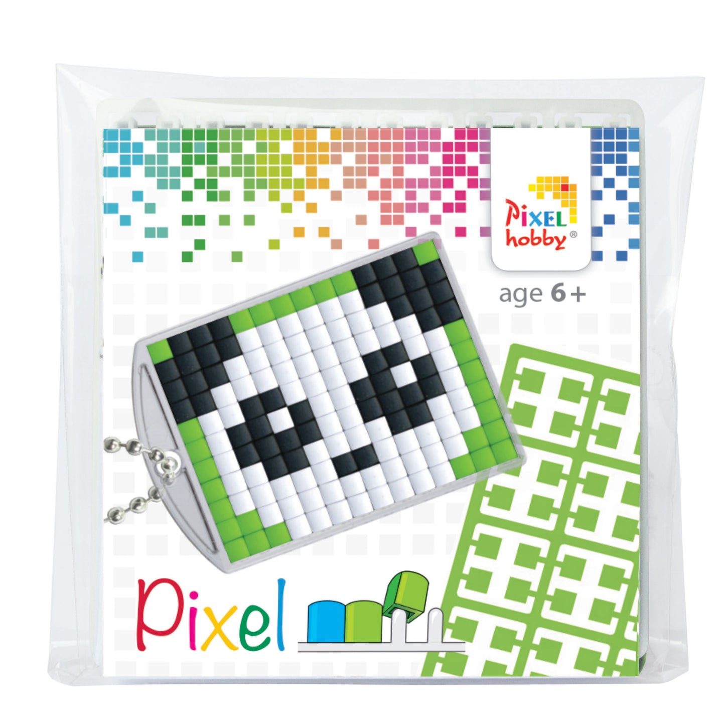 Pixelhobby - Medallion Keyring Starter Set - Panda