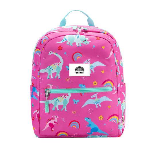 Uninni - Ethan Backpack-Pink Dinosaur