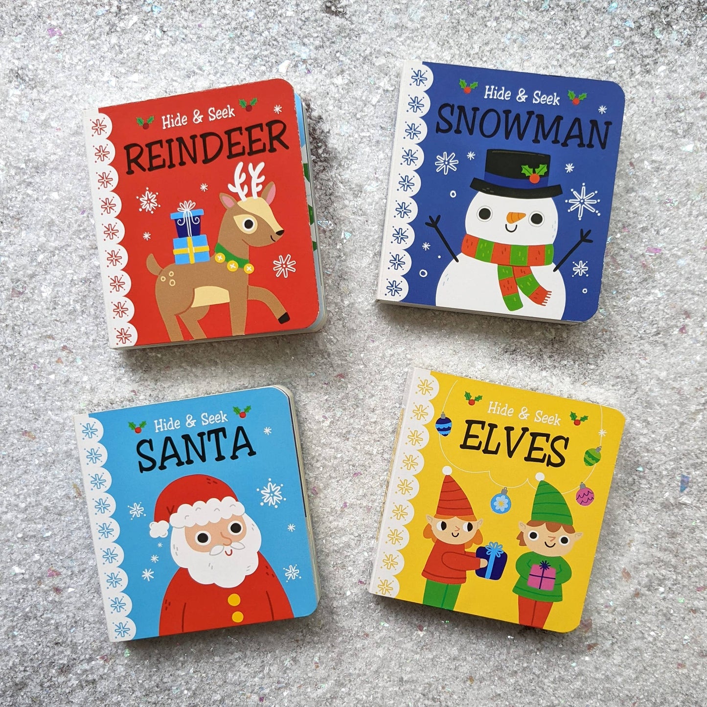 Robert Frederick - Christmas Hide & Seek Lift-the-Flap Mini Board Books