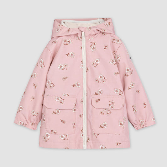 Miles The Label - Daisy Print On Rose 3-In-1 Jacket