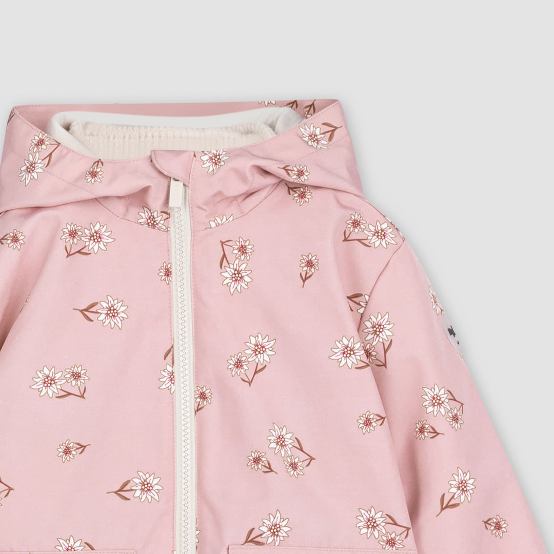 Miles The Label - Daisy Print On Rose 3-In-1 Jacket